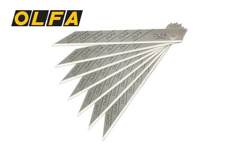 OLFA 30° Carbon Steel Snap-off blades